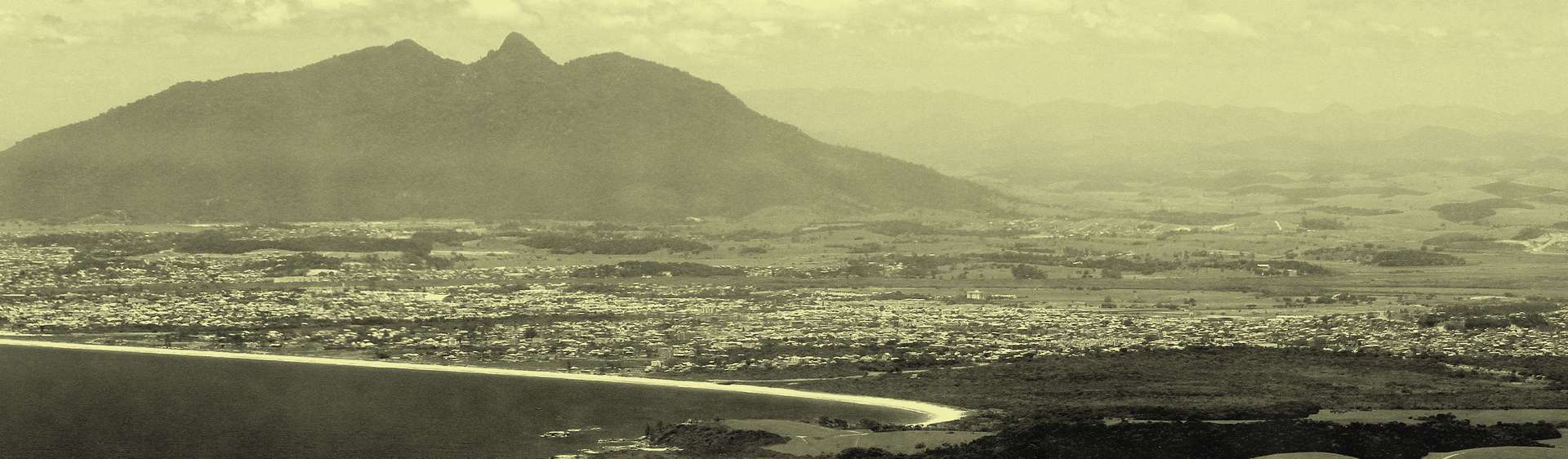 Foto aérea de Rio das Ostras