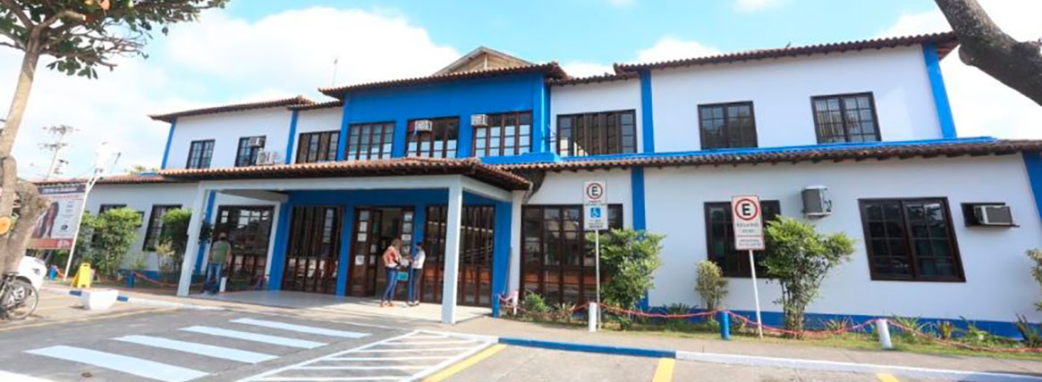 Foto da fachada do Centro de Cidadania de Rio das Ostras
