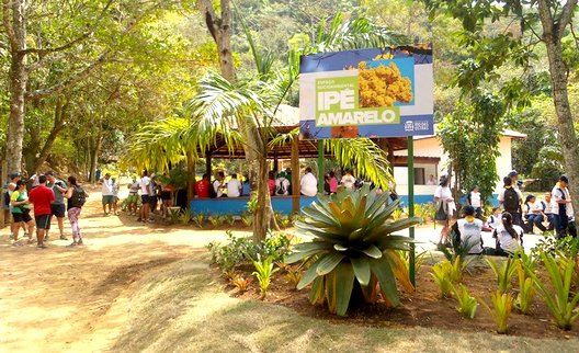 Foto da sede do Espaço Socioambiental Ipê Amarelo