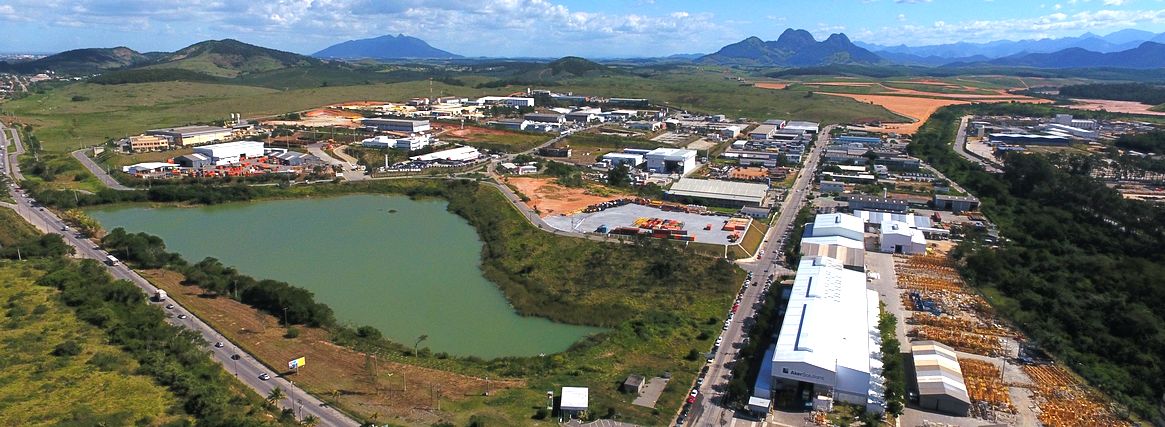 Foto da aérea da Zona Especial de Negócios