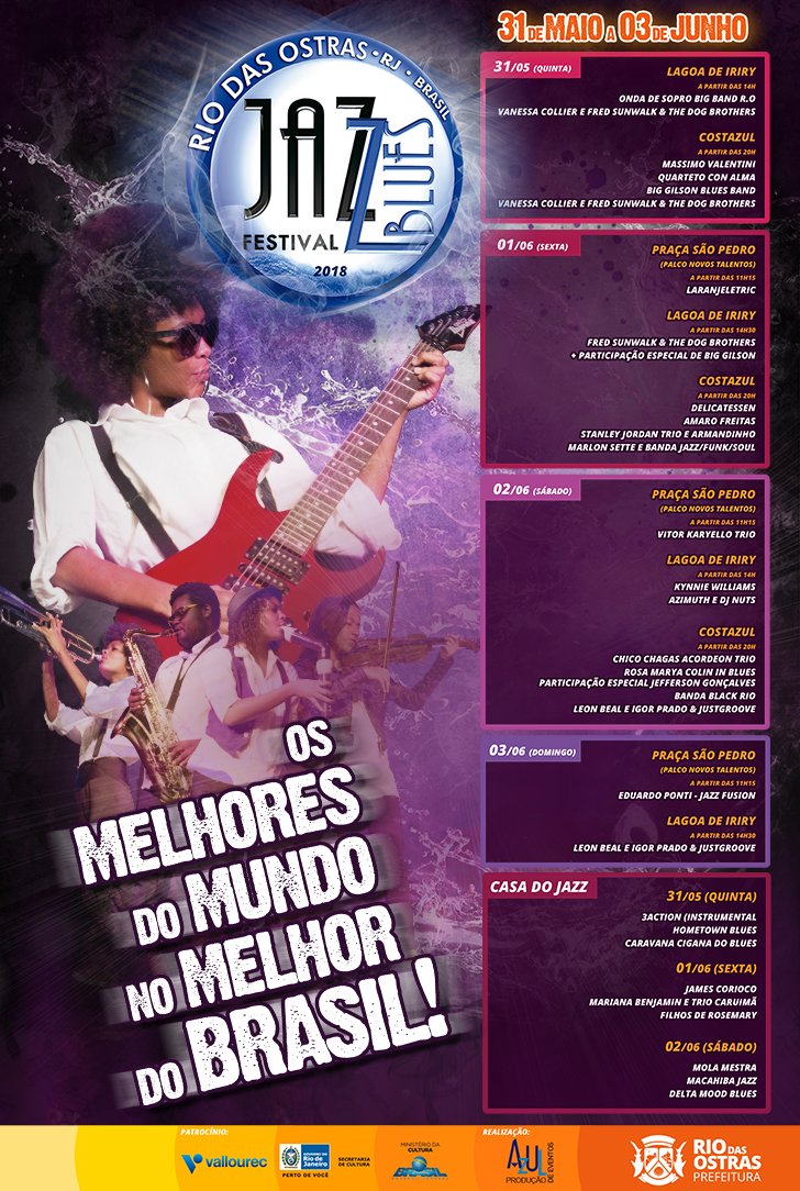 Rio das Ostras Jazz & Blues Festival 2018