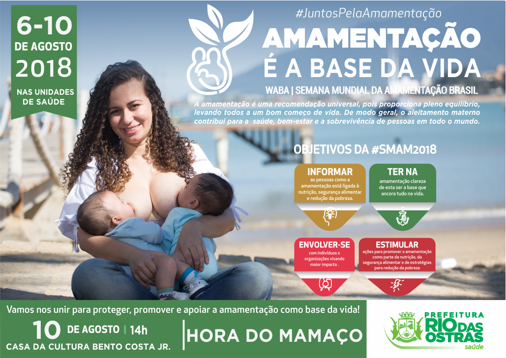 Semana Mundial da Amamentação Brasil