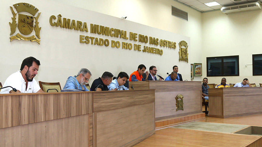 Autoridades participaram da Audiência Pública