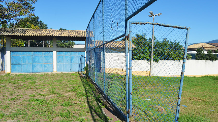 Entrada do campo