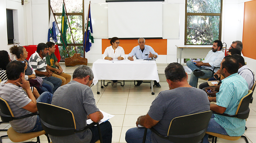 A reunião do Conselho ocorreu no Parque dos Pássaros