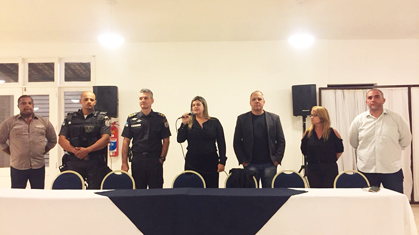 Reunião para tratar a questão de segurança