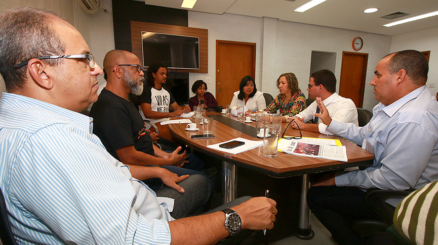 Reunião com representantes