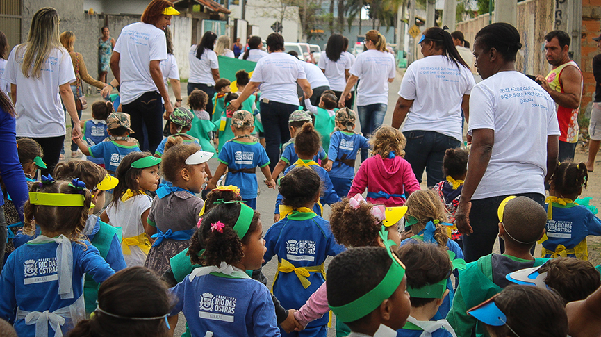 Desfile na rua