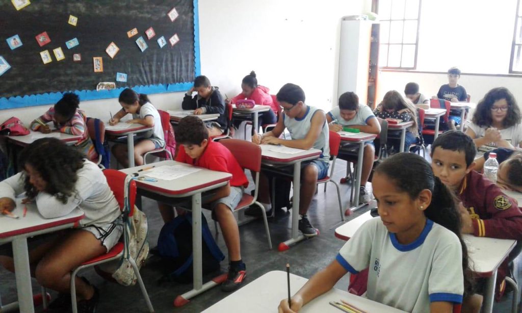 Alunos em sala