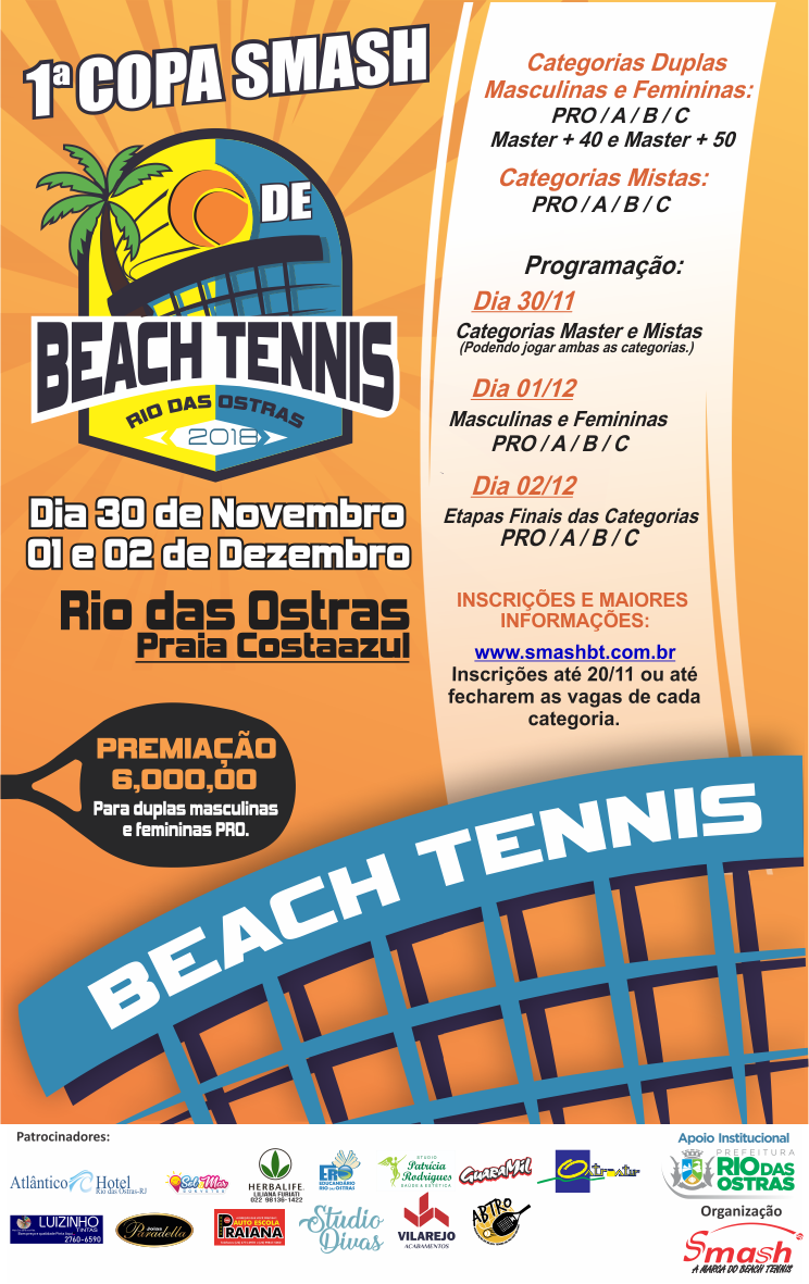 1ª Copa Smash de Beach Tennis 