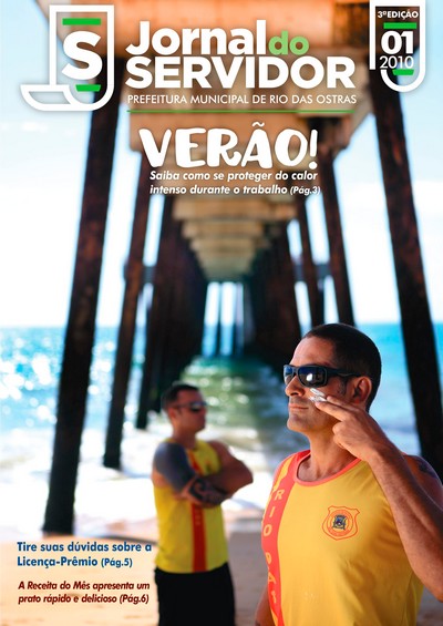 Capa da última edição do Jornal Oficial