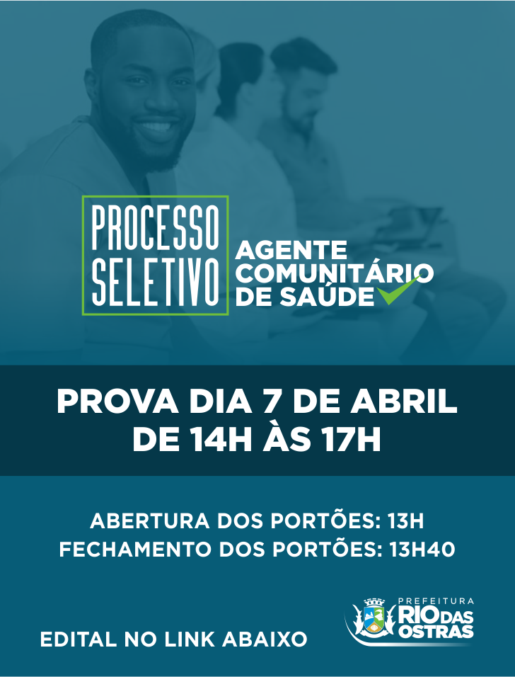 Processo Seletivo - Agente Comunitário de Saúde