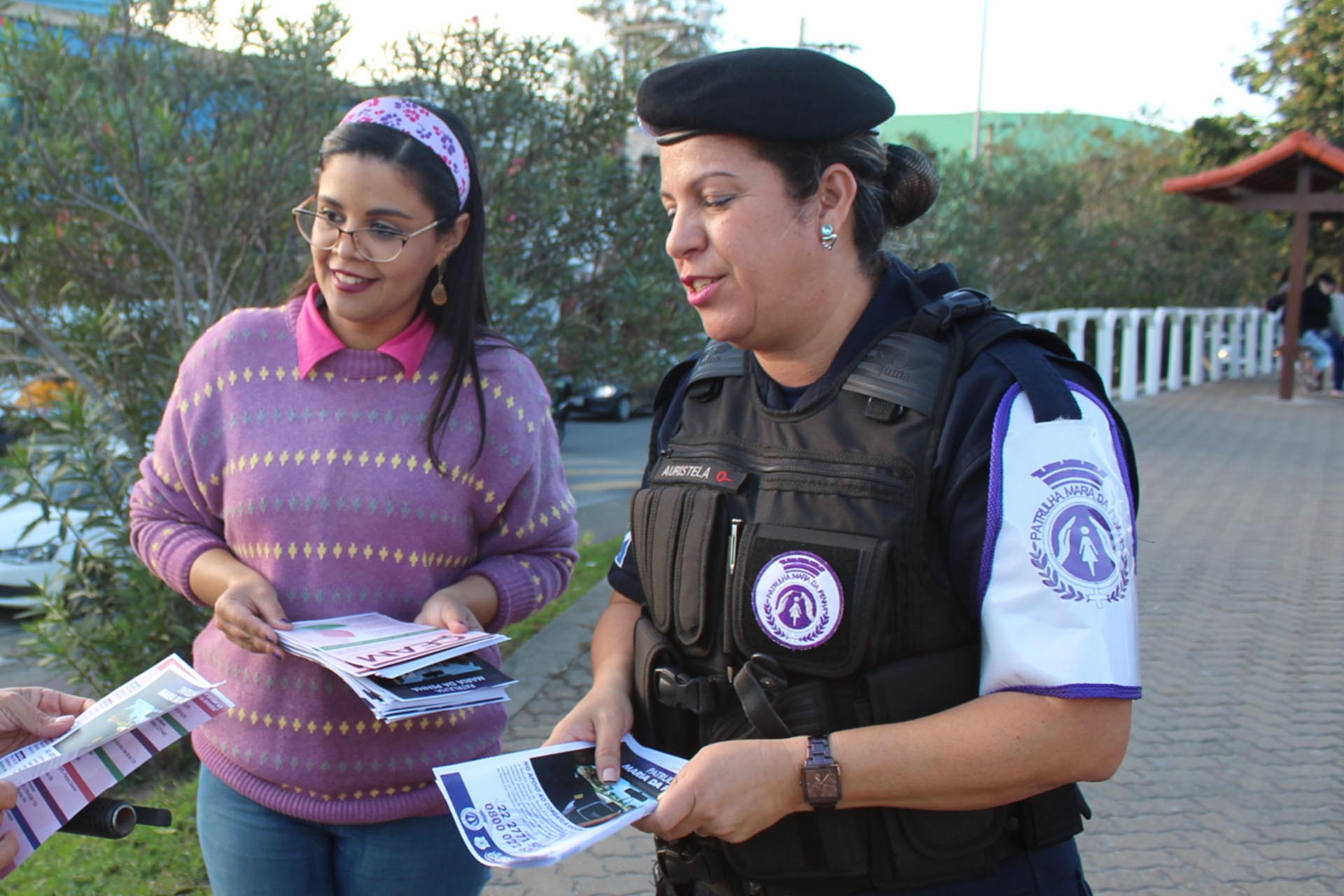 Capa da Patrulha Maria da Penha