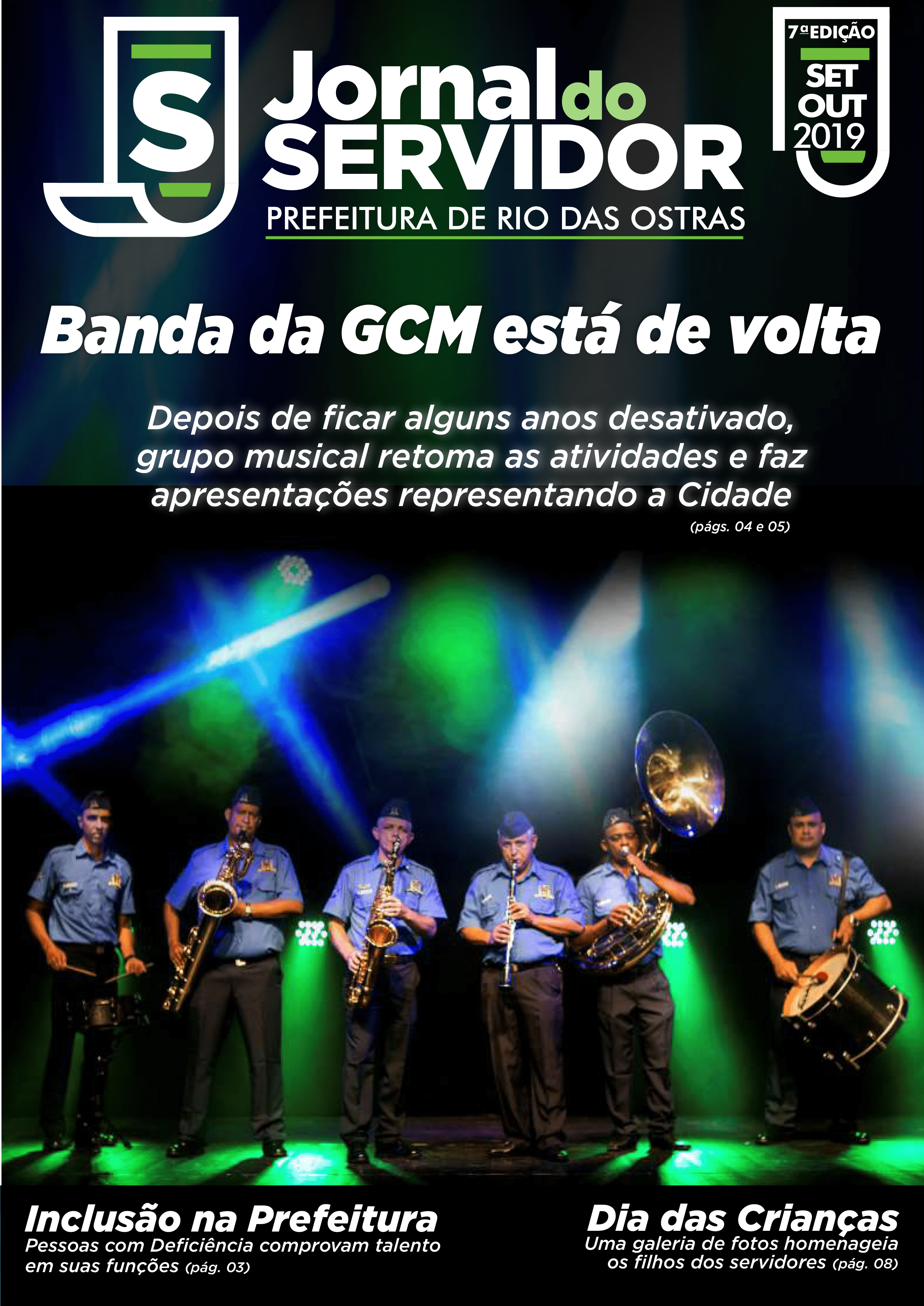 Capa da última edição do Jornal Oficial