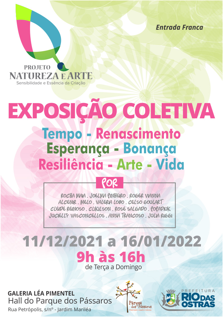 Projeto Natureza e Arte - Exposição Coletiva 2021