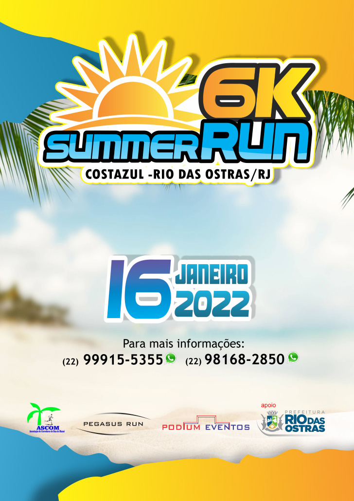 16 Jan 2022 - Summer Run 6K