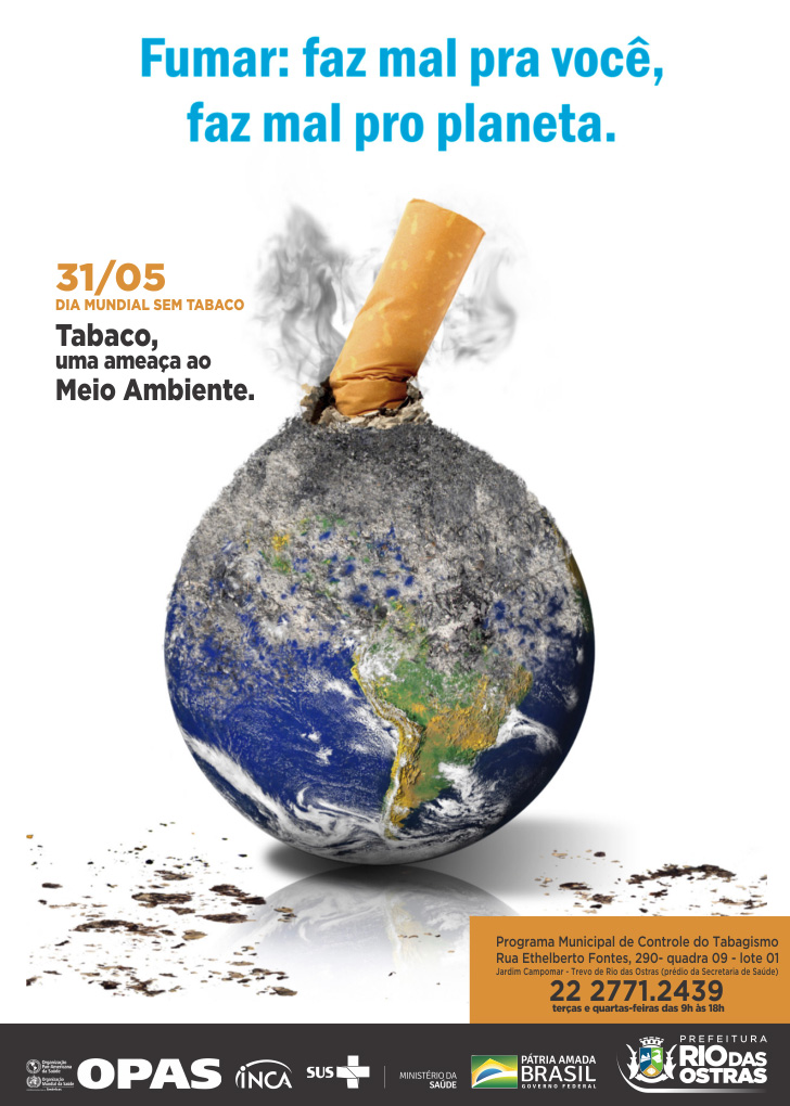 Dia Mundial sem Tabaco - 31 de Maio de 2022