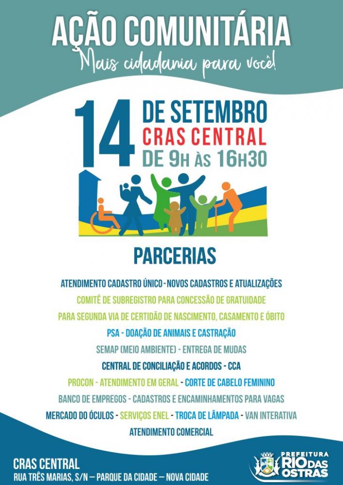 Ação Comunitária - Cras Central - 14 de Setembro 2022