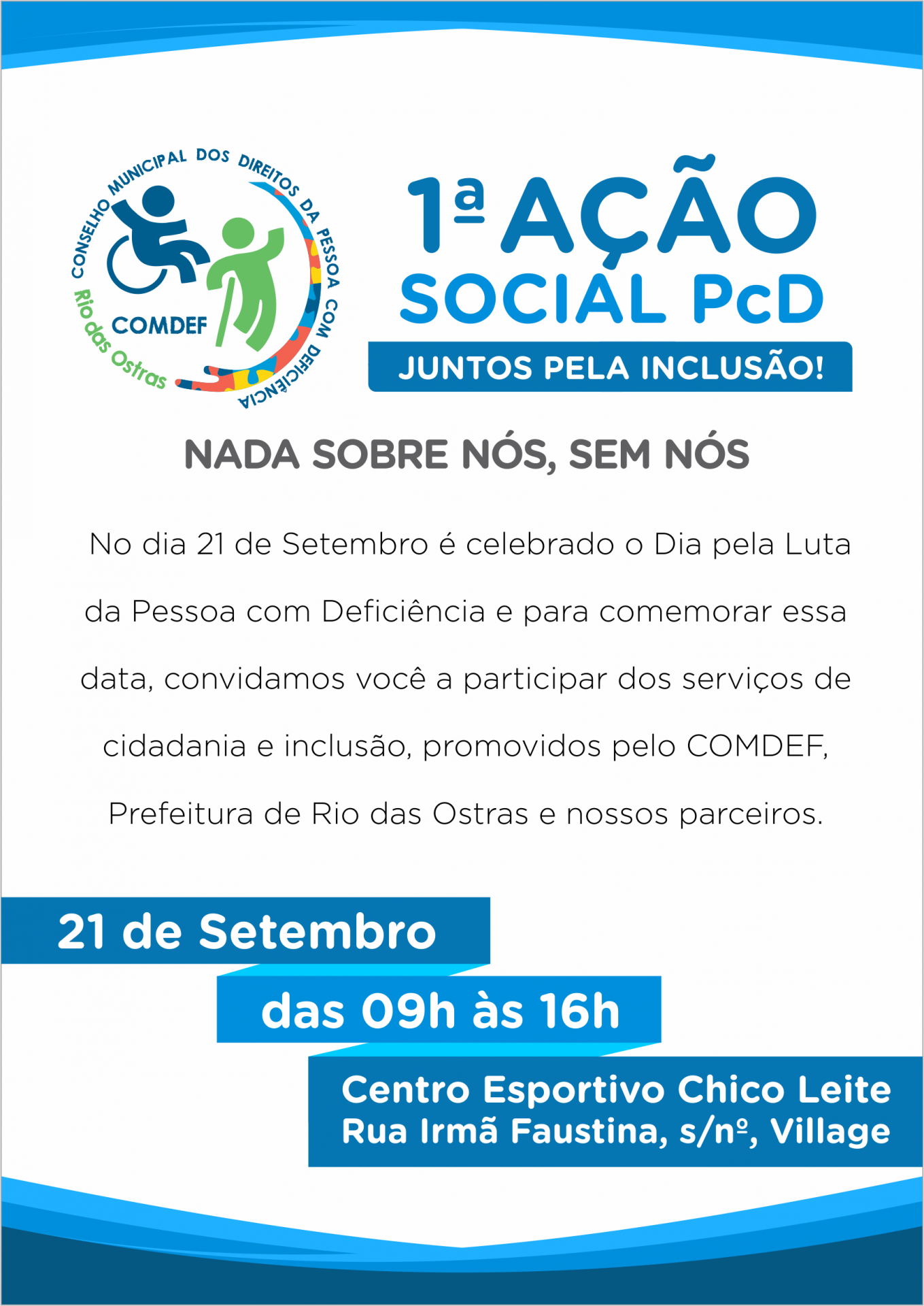 Ação Social - Pessoa com Deficiência