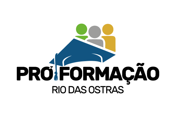 Logo Pró-Formação Rio das Ostras - Programa de Apoio à Formação Acadêmica e Profissional de Rio das Ostras