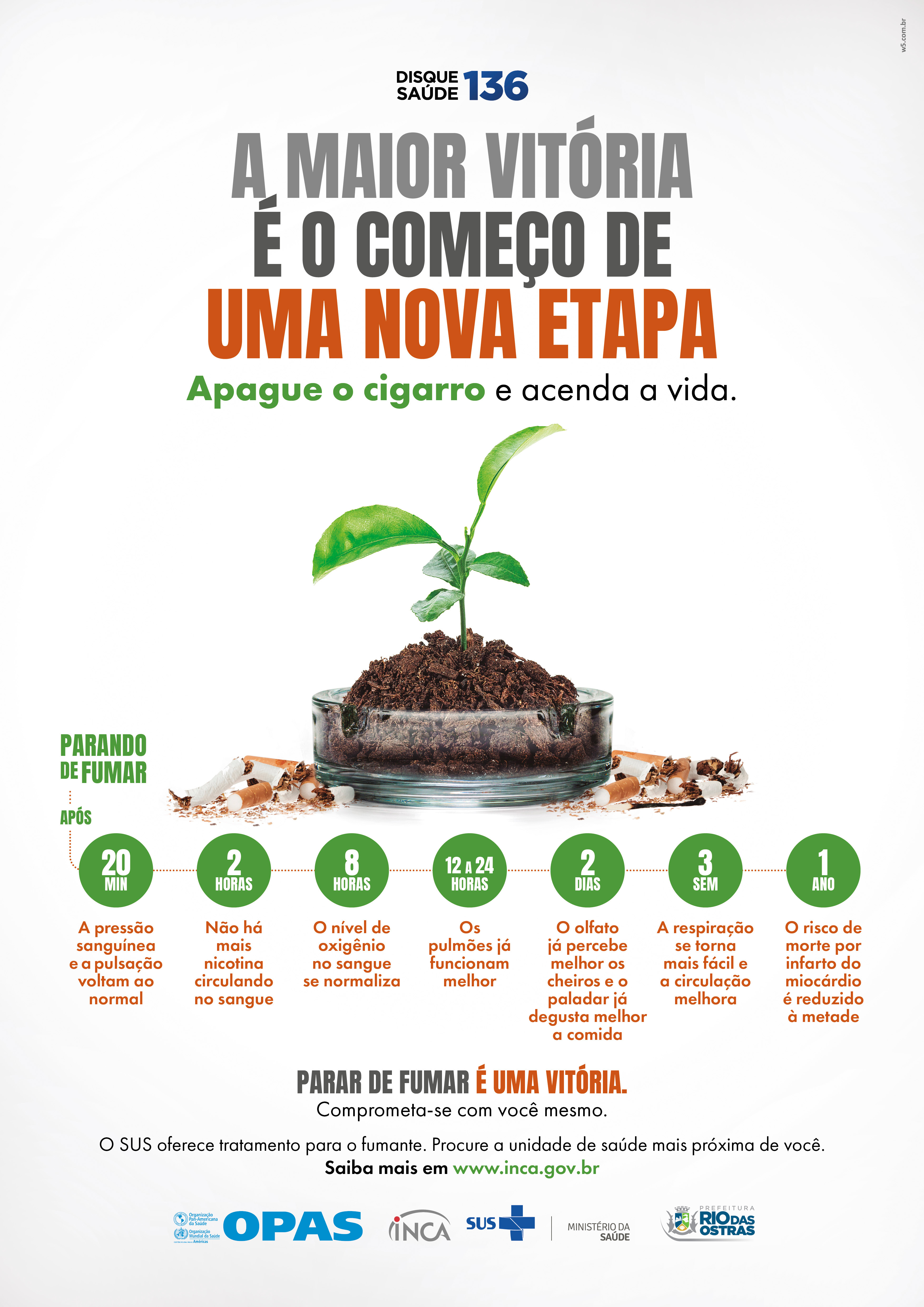 Campanha contra o tabagismo