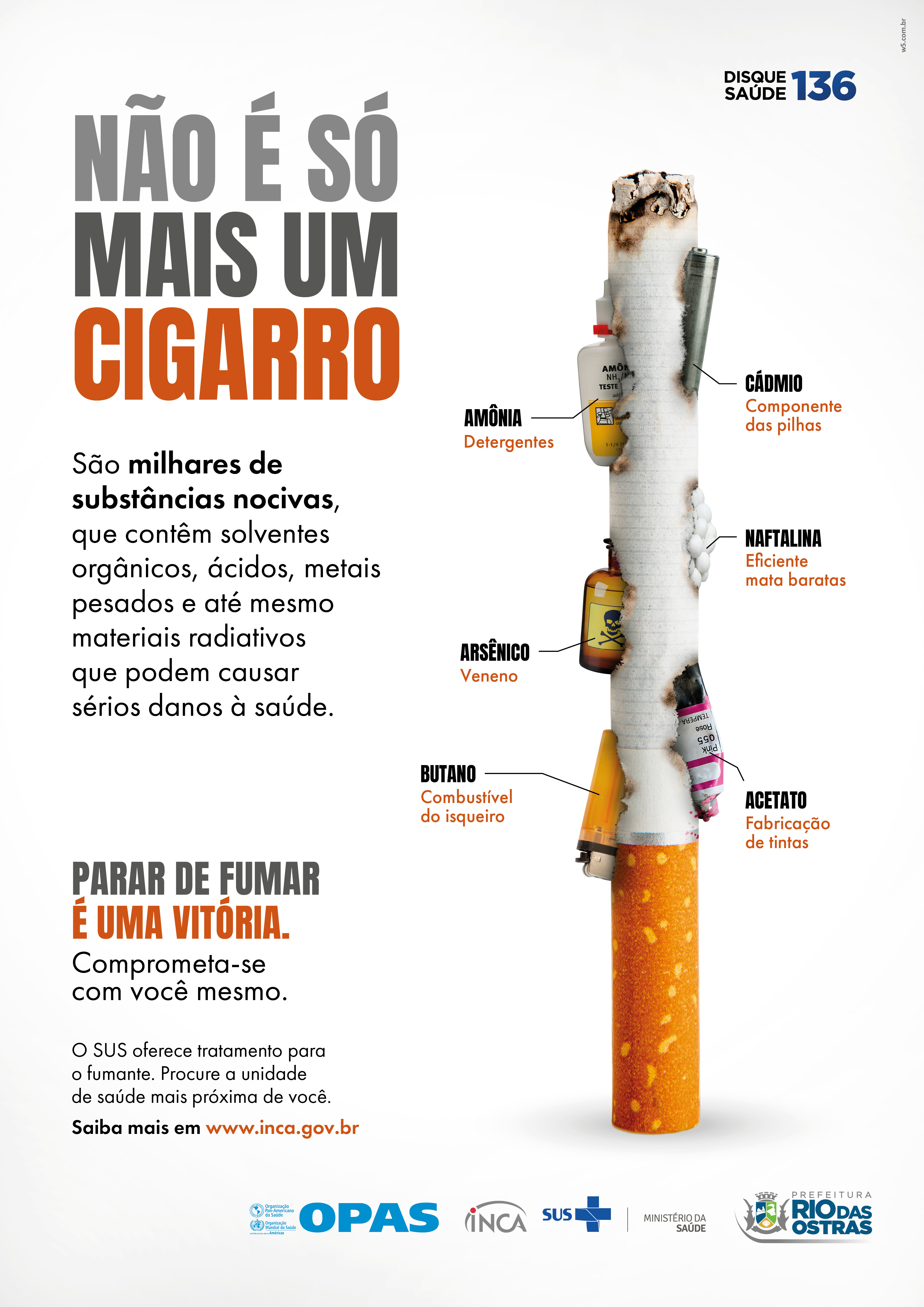 Campanha contra o tabagismo