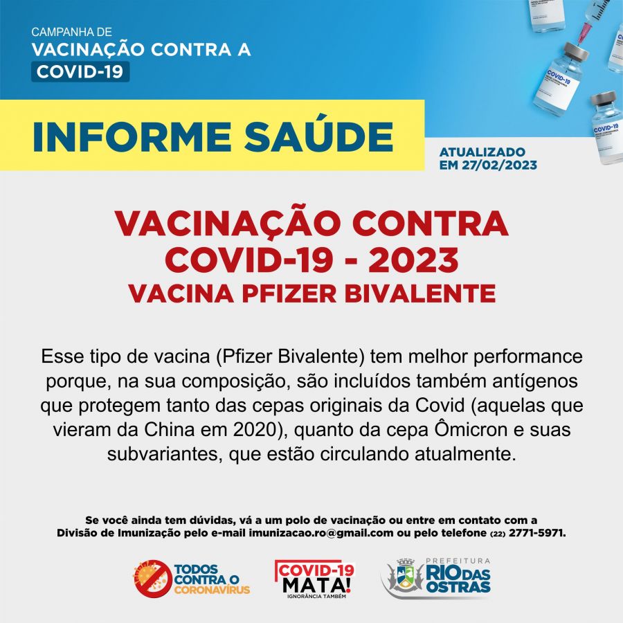 Vacinação contra Covid19