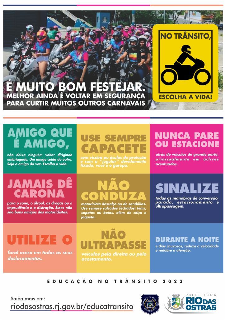 Educação do Trânsito - Fevereiro 2023