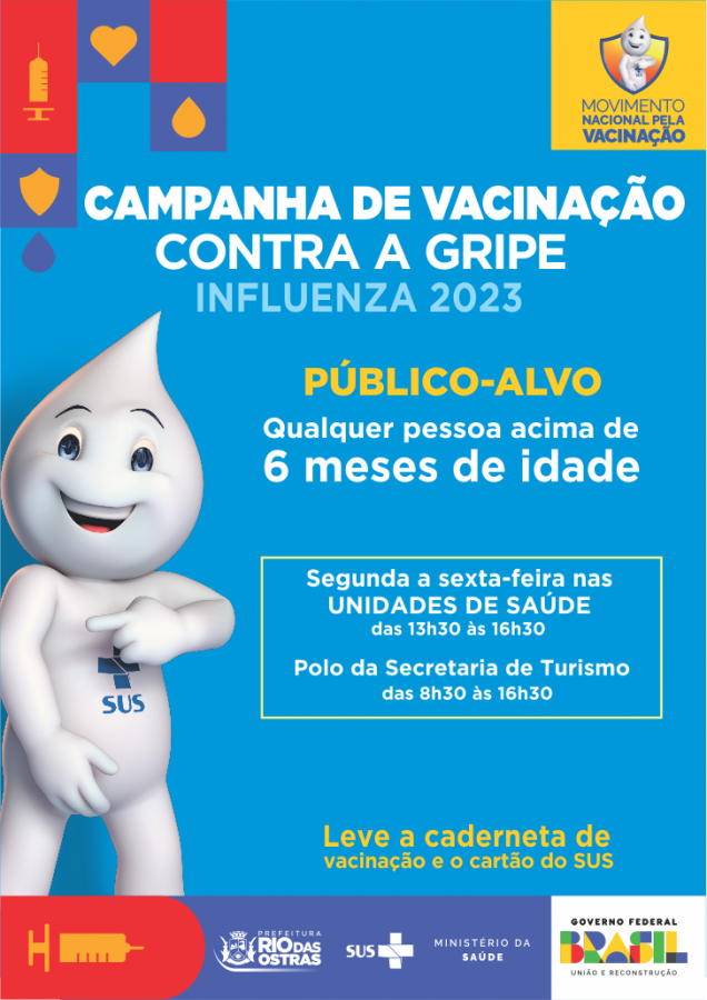 Vacinação Gratuita Contra A Gripe 2023: Franquias, PDF, Gripe