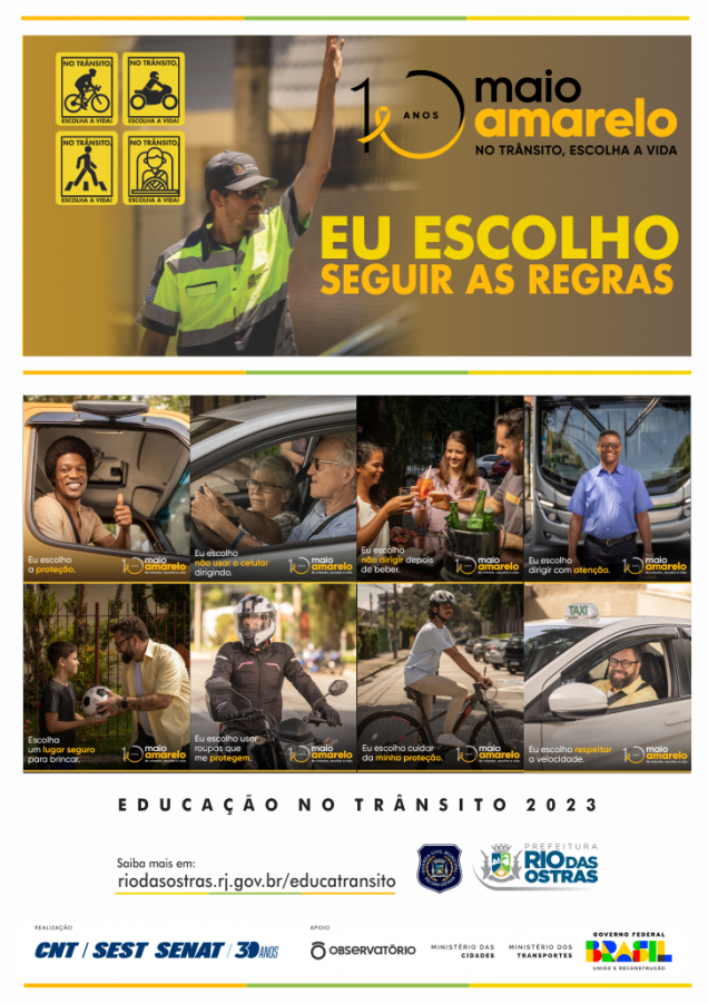 Educação do Trânsito - Maio 2023