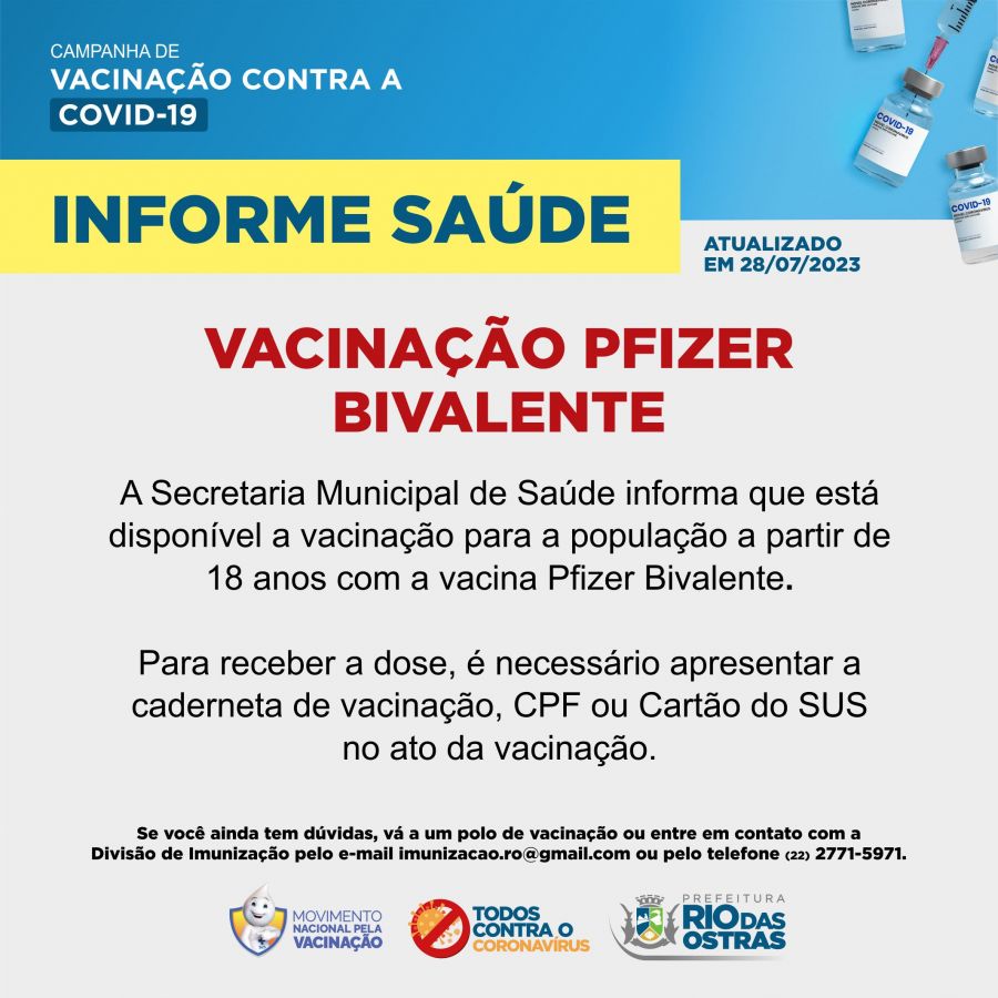 Vacinação contra Covid19