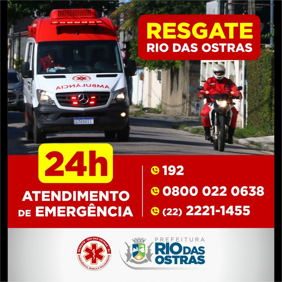 Atendimentos de Emergência 24h em Rio das Ostras