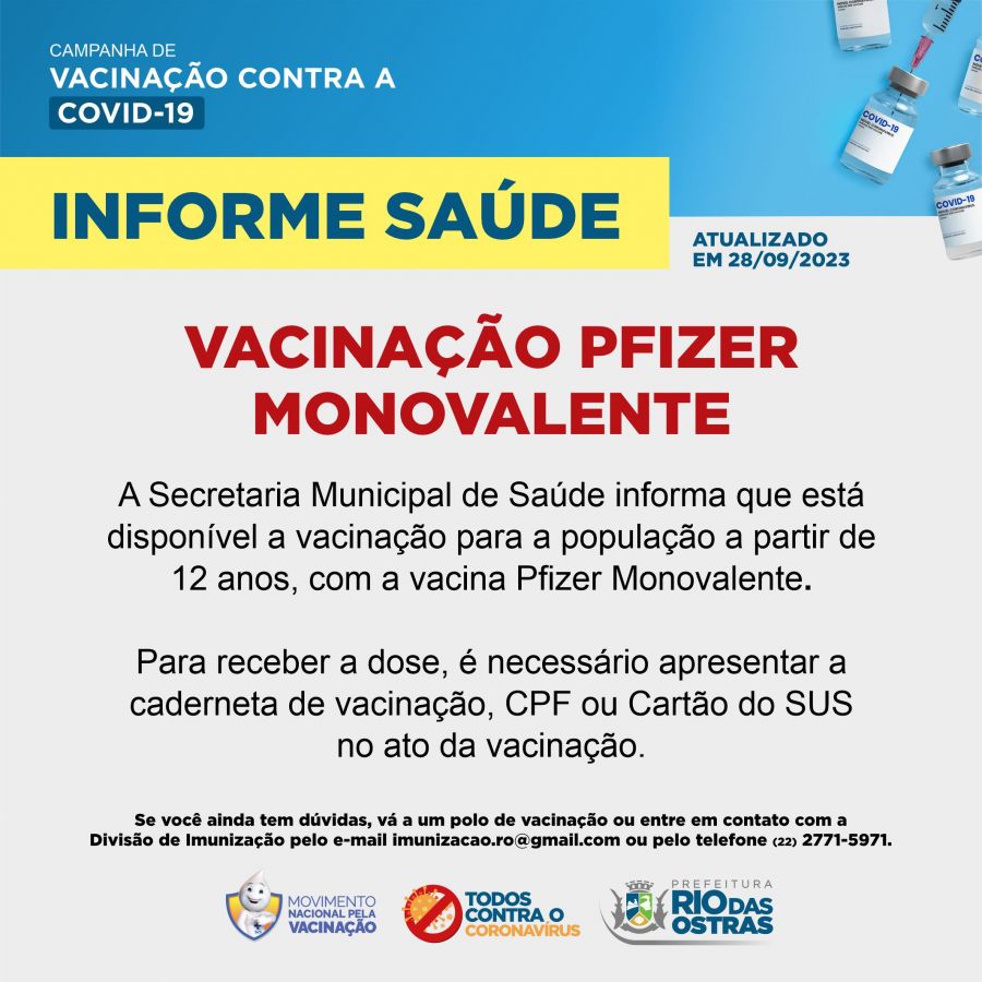 Vacinação contra Covid19
