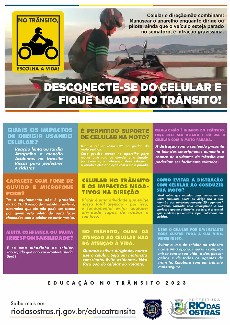 Educação do Trânsito - Outubro 2023