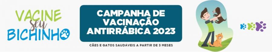 campanha vacinação antirrabica