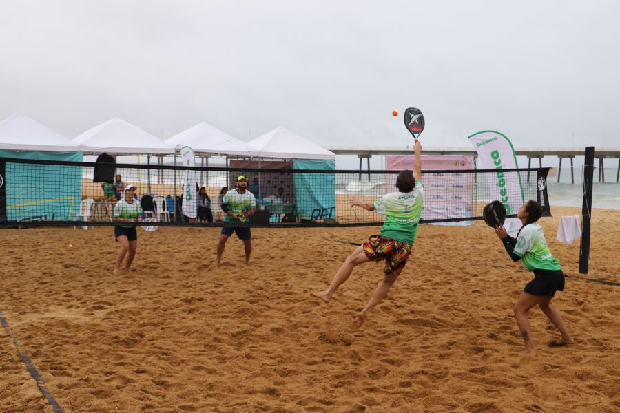 5º Open de Beach Tennis agita final de semana 5º Open de Beach Tennis agita final de semana