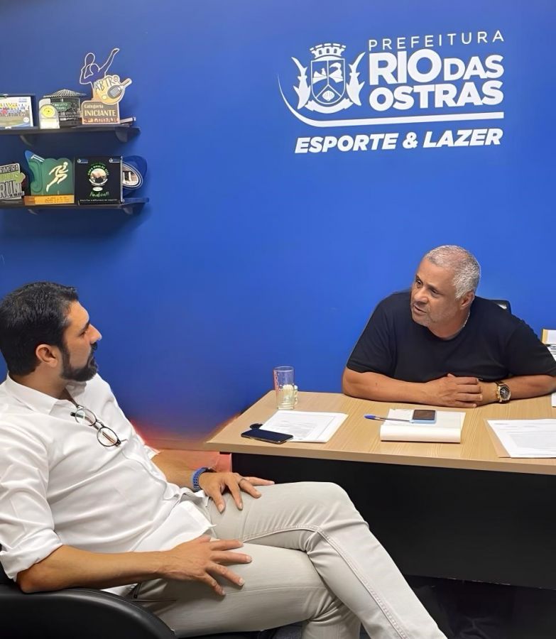 Subsecretaria de Esporte recebe atleta Athirson Subsecretaria de Esporte recebe atleta Athirson