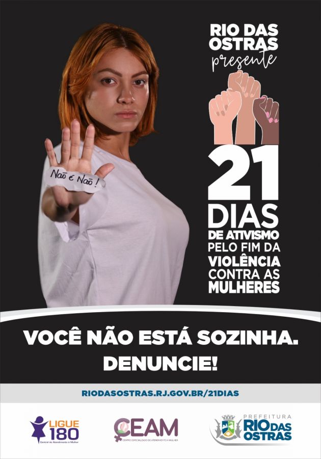 21 dias de Ativismo pelo fim da violência contra as mulheres