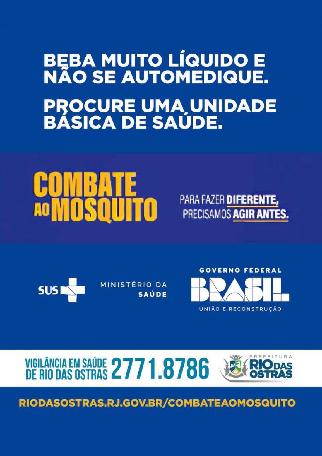 E você? Já combateu o mosquito hoje?