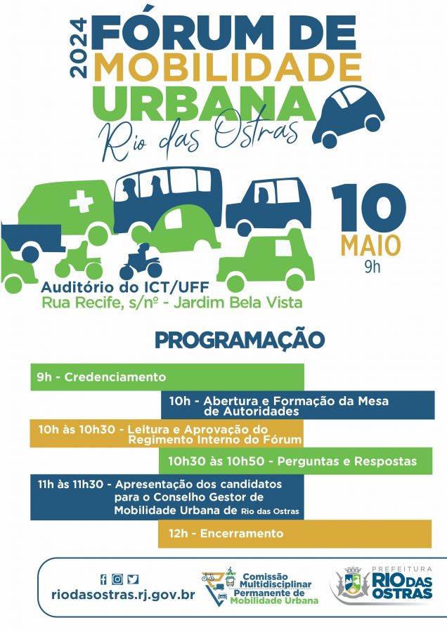 FÓRUM DE MOBILIDADE URBANA