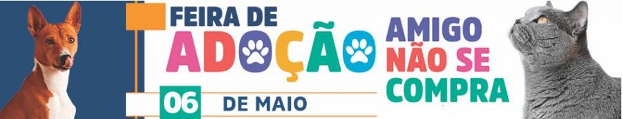 adocao Banner Site Chamada 06 de Maio