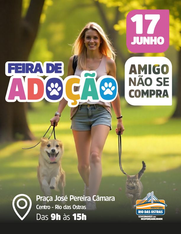 Feira de Adoção Animal - Rio das Ostras