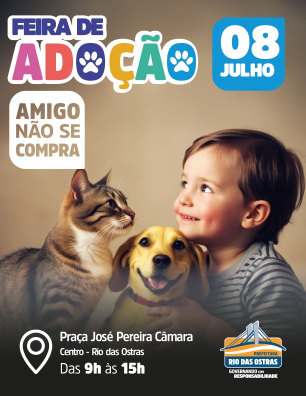 Feira de Adoção Animal - Rio das Ostras