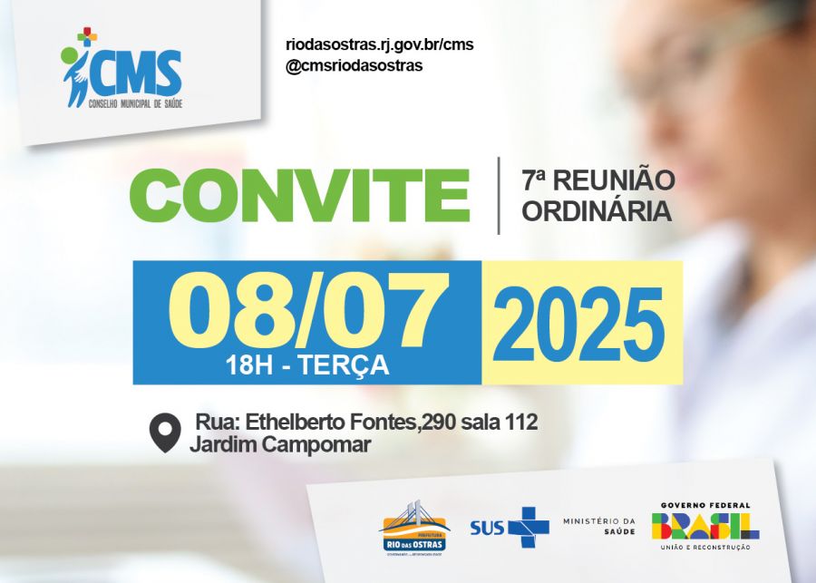 Convite reunião