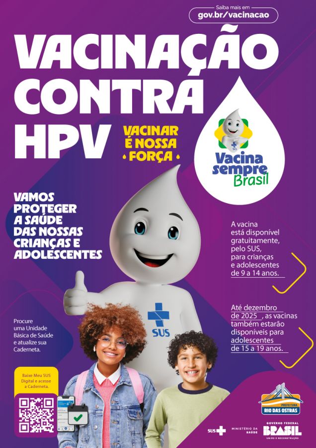 Vacinação HPV - Imunização