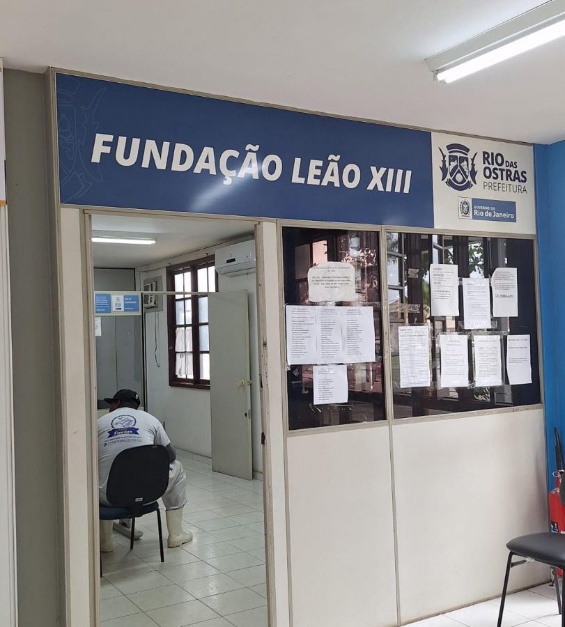 Foto da fachada do Leão XIII no Centro de Cidadania de Rio das Ostras