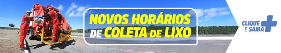 coleta de lixo banner chamada