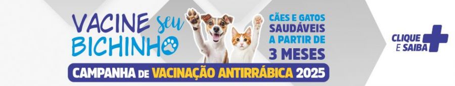 vacinacao antirrabica banner chamada