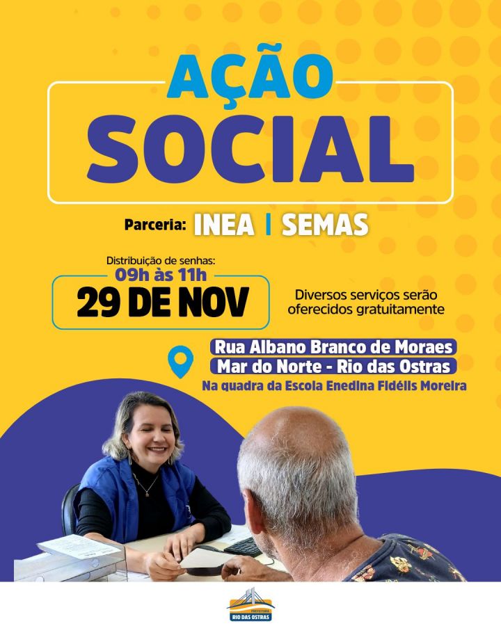 Ação Social - Mar do Norte