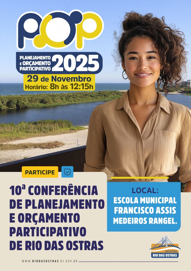 X CONFERÊNCIA Planejamento e Orçamento Participativo
